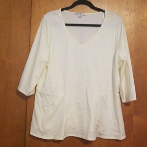 Women's peplum shirt